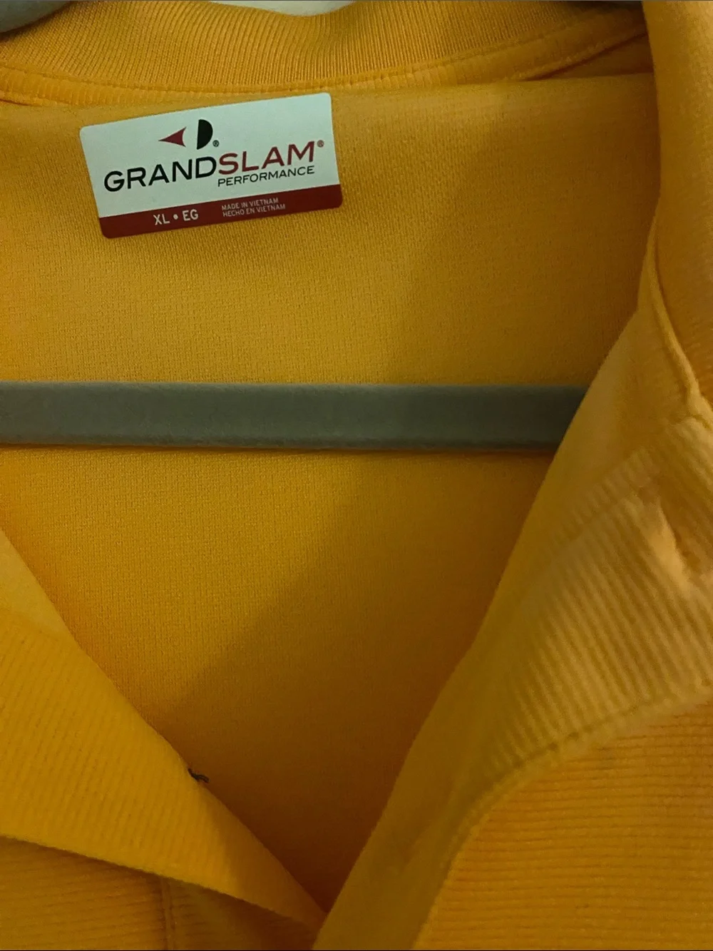 Grand Slam Bright Orange Short-Sleeve Polo